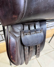 Load image into Gallery viewer, 15” Wide Ideal English Pony WH Saddle -Brown- GP/Workers - W-XW