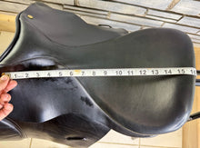 Load image into Gallery viewer, 16 1/2” XW Extra Wide English GP Saddle - Black - XW Cob Tree