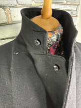 Load image into Gallery viewer, Gents Heavyweight Hunt Coat - Saddlemaster Black Frock Coat -Size 40- Wool &amp; Tattersall Check