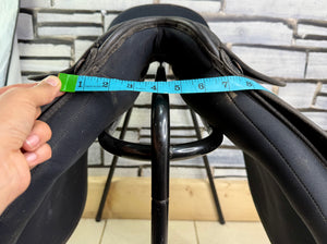 17” MW Thorowgood Maxam GP Saddle - Black