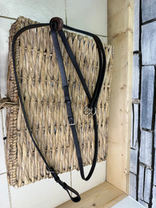 S/H  Jeffries Running Martingale - Brown - Full