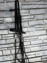 Load image into Gallery viewer, S/H English Hunter Complete Double Bridle - Black - Full/TB