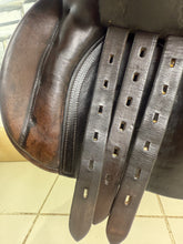 Load image into Gallery viewer, 17 1/2” Wide-XW Frank Baines Eclipse GP Saddle - Brown
