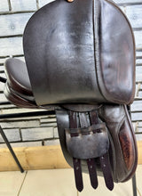 Load image into Gallery viewer, 15” Wide Ideal English Pony WH Saddle -Brown- GP/Workers - W-XW