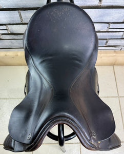 17 1/2” MW Farrington Kentucky Dressage Saddle - Brown