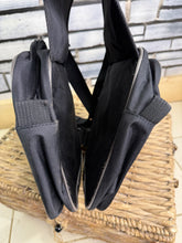 Load image into Gallery viewer, S/H Shires Saddle Bags with Bottle holders - Black