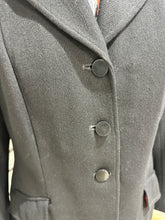 Load image into Gallery viewer, Vintage Ladies Size 38 Harry Hall Wool Hunt Coat - Black