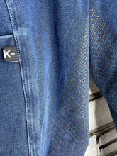 Load image into Gallery viewer, Kingsland Kayce Grip Denim Breeches - Size 32/22” Waist - Dark Denim
