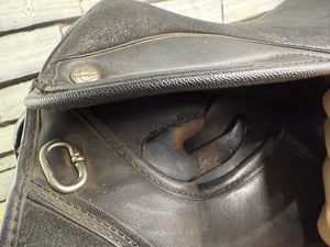14” XW Thorowgood Pony Club GP Saddle - Black