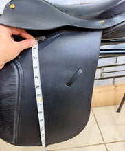 Load image into Gallery viewer, 15” Medium English Leather Pony GP/WH Working Hunter Saddle - Black