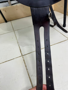 16 1/2” MW Antares Connexion Monoflap Jump Saddle - Brown