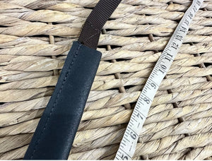 New Webbing Small Pony Crupper - Brown & Black
