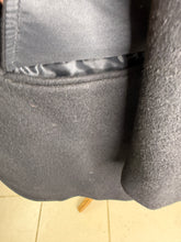 Load image into Gallery viewer, Gents Heavyweight Hunt Coat - Saddlemaster Black Frock Coat -Size 40- Wool &amp; Tattersall Check