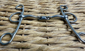 Jumpers Elevator Bit with Curved Mouth & Flat Based Lozenge - 4 1/2-6”
