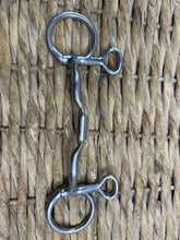 Load image into Gallery viewer, S/H 5 3/4” Myler Comfort Mouth Port Barrel Hanging Cheek Snaffle