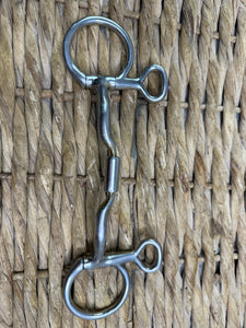 S/H 5 3/4” Myler Comfort Mouth Port Barrel Hanging Cheek Snaffle