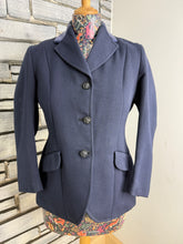 Load image into Gallery viewer, S/H Vintage Maids Navy Show Jacket - Size 34