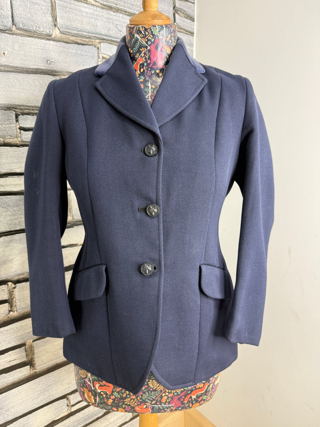 S/H Vintage Maids Navy Show Jacket - Size 34