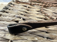 Load image into Gallery viewer, S/H Braided &amp; Tasseled Western Headstall/Bridle - Brown - Full