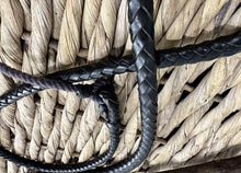 Load image into Gallery viewer, Footpack/Kennel Hunting Whip - Holly With Plaited Leather Thong