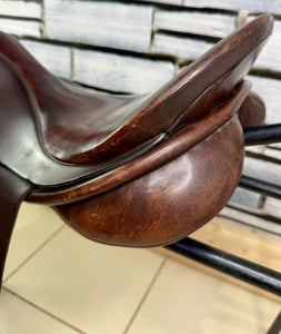 17” XW Farrington Cob VSD Saddle - Brown