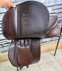 17” Medium Farrington/Crewe Saddlery GP Saddle - Brown