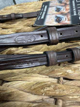 Load image into Gallery viewer, Jeffries Falcon Half Bridle - Headpiece/1/2” Cheeks/Browband -Pony- Brown