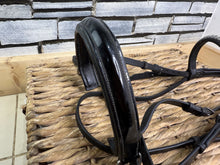 Load image into Gallery viewer, S/H English Cavesson Snaffle Bridle - Cob - Black