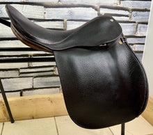 Load image into Gallery viewer, 16” Wide Jeffries Falcon English Pony Saddle - Brown
