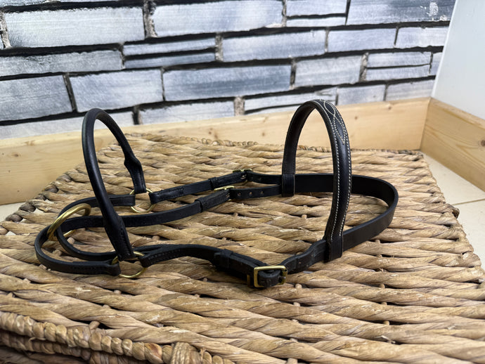 S/H English In-hand Showing Crossunder Filly Slip/Bridle - Pony