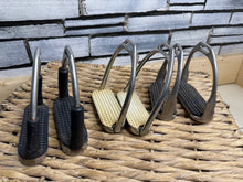 Load image into Gallery viewer, S/H Job Lot 3 x Pairs Stirrup Irons - Traditional/Flexi