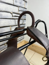 Load image into Gallery viewer, S/H English Leather Top Quality Anti-Cast Roller - Brown - Full