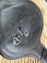Load image into Gallery viewer, S/H 28” Fairfax Brown Leather Mono/Short Jumping Stud Girth