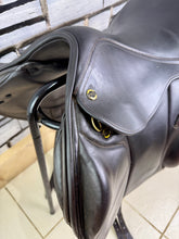 Load image into Gallery viewer, 17” MW Excelle/Walsall Riding English Monoflap Jump Saddle - Brown