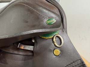 17” XW Manor GP Cob Saddle - Brown