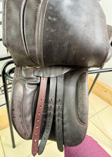 Load image into Gallery viewer, 16” Medium Barrie Swain English Pony GP Saddle - Black