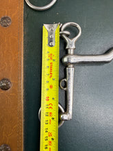 Load image into Gallery viewer, 5 1/2” Double Bit Set - Sliding Ported Weymouth &amp; Small Ring Bridoon- Show Horse