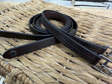 Load image into Gallery viewer, S/H 56” Stubben Stirrup Leathers - Brown