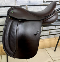 Load image into Gallery viewer, 15” Wide Manor English Pony WH Saddle - Brown - GP/Workers - W-XW