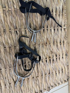 S/H 2 x Pairs Ladies Size Dressage Spurs & Straps