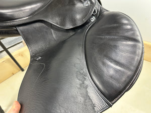 17” M Prestige X-Perience Jump Saddle - Black
