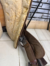 Load image into Gallery viewer, 17” Big Horn Cordura Western Saddle - SQB - Brown - Lightweight Genuine US
