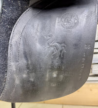 Load image into Gallery viewer, 16” Wide Native Pony Saddle Company WH/GP Saddle - Black