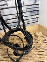 Load image into Gallery viewer, S/H Heritage Padded Comfort Flash Bridle -Black- XF