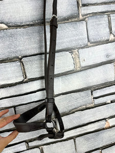S/H Brown English Heavyweight Drop Noseband - Full