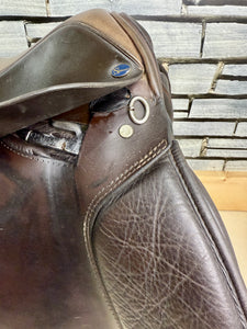 16 1/2” Wide Silhouette GP Saddle - Brown