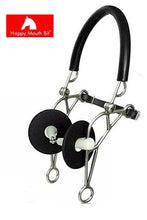 Load image into Gallery viewer, Happy Mouth Single Jointed Combination Hackamore/Tandem Bit