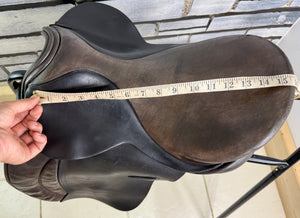 16” Medium Barrie Swain English Pony GP Saddle - Black