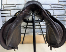 Load image into Gallery viewer, 17 1/2” Wide Lovatt &amp; Rickets Sylvan English GP Saddle - Brown - Arabian Saddle Company