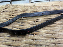 Load image into Gallery viewer, S/H 140cm/55” Hide Wrapped Stirrup Leathers - Black